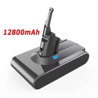 ราคา 100 NEW For Dyson V8 21 6V 12800Mah Replacement Battery For Dyson V8 Absolute Cord Free Vacuum Handheld Vacuum Cleaner Battery 4Fa82 (24295980227)