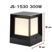 ราคา โคมไฟโซล่าเซลล์หัวเสา โคมไฟหัวเสาบ้าน โซล่าเซลล์ ไฟสวนหลอด โซล่าเซลล์ โคมไฟ กันน้ำ 2สี การควบคุมแสง (24093514982)