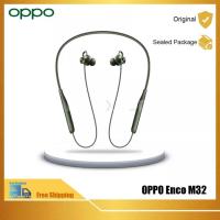 ราคา OPPO Enco M32 OPPO Enco M33 Wireless Earphone 45dB Active Noise Cancelling Wireless Bluetooth 5 2 Headphone 28 Hours Battery Life IP55 (24575063926)