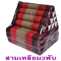 ราคา หมอนสามเหลี่ยมขิด หมอนอิงพร้อมเบาะนอน 10 ช่อง 3 พับ กว้าง50ซมxยาว167ซมxสูง32ซม หนา7 8ซม (1731902989)