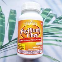 ราคา ไซเลี่ยมไฟเบอร์ Psyllium Husk 160 Capsules 21st Century (9678065290)