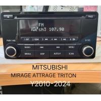 ราคา วิทยุรถยนต์ FM AM CD MP3 USB HiPowr ตรงรุ่น MITSUBISHI TRITON MIRAGE ATTRAGE DELICA size 2DIN7 25CM ปี 2010 2024 พร้อมขาเหล็ก สภาพใหม่100 (22916306507)