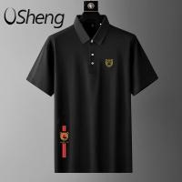 ราคา VSheng เสื้อยืดคอปกไซส์ใหญ่สำหรับผู้ชายXXL 7XL 2024เสื้อโปโลลำลองไซส์ใหญ่ (21691008544)