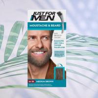ราคา Just For Men Mustache Beard Coloring 14g สีย้อมหนวด เครา ปิดผมขาว ใช้ง่าย แปรงปัด Easy Brush In Color (23145012538)