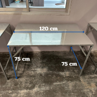 ราคา SIAMOUTDOOR MT 001 โต๊ะเหล็กพับ โต๊ะขายของ โต๊ะแม่ค้า โต๊ะตลาดนัด โต๊ะอเนกประสงค์ (24665137564)