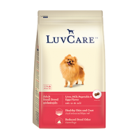 ราคา Luvcare เลิฟเเคร์ เลือกสูตรได้ อาหารสุนัขโต พันธุ์เล็ก9 กิโลกรัม (24737952567)