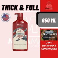 ราคา Old Spice Shampoo Conditioner 2in1 แชมพู ครีมนวดผม พร้อมส่ง สินค้านำเข้าจาก USA ของแท้100 (23716849245)