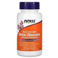 ราคา พร้อมส่ง NOW Foods Extra Strength Beta Glucan เบต้ากลูแคน with Immune Enhancer 60 VegCaps (24833868408)