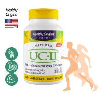 ราคา เฮลท์ตี้ ออริจินส์ ยูซีทู คอลลาเจน 40 mg x 60 เม็ด Healthy Origins UC II UC2 คอลลาเจนไทพ์ทู DSCT กินร่วมกับ แคลเซี่ยม กลูโคซามีน น้ำมันปลา โอเมก้า 3 พิคโนจินอล ขมิ้นชัน วิตามินดี เค คอลลาเจน กระดูก เจ
