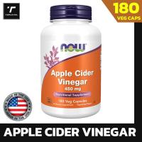 ราคา Now Foods Apple Cider Vinegar 450 mg 180 Veg Capsules แอปเปิ้ลไซเดอร์ ขนาด 450 มก บรรจุ 180 แคปซูล ลดน้ำหนัก ระบบย่อยอาหาร และสุขภาพลำไส้ อย ไทย (24872518801)