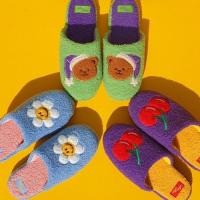 ราคา พร้อมส่ง Wiggle Wiggle Fleece Home Slipper รองเท้าเดินในบ้าน (13283437608)