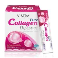 ราคา VISTRA Pure Collagen DiPeptide 5000mg วิสทร้า เพียว คอลลาเจน ไดเปปไทด์ 5000มก 5g x 30ซอง (7859133731)