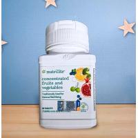 ราคา นิวทริไลท์ ผักและผลไม้รวมเข้มข้น บรรจุ 60 เม็ด Nutrilite Concentrated Fruits And Vegetables 60Tablets (16485509483)