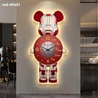 ราคา YONUO นาฬิกาผนัง นาฬิกาแขวน นาฬิกาแขวนผนัง มีไฟ Led รูปหมี ขนาดใหญ่ สําหรับตกแต่งห้องนั่งเล่น นาฬิกาแต่งบ้าน (21514073358)