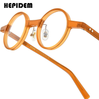 ราคา HEPIDEM แว่นตาทรงกลมสไตล์ย้อนยุคดีไซน์แบรนด์ที่มีชื่อเสียงสำหรับผู้ชายกรอบแว่นตาแอซิเตตของผู้หญิงแว่นตาผู้ชายสไตล์ญี่ปุ่นแว่นตาวินเทจแว่นสายตา9175 (23880409052)
