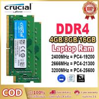 ราคา Crucial DDR4 Laptop RAM 4GB 8GB 16G 3200MHz 2666MHz 2400MHz 2133MHz PC4 25600 PC4 21300 PC4 19200 PC4 17000 288 Pins 1 2V แล็ปท็อป RAM (22732781093)