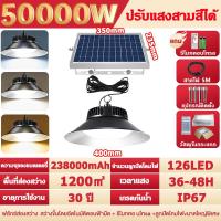 ราคา ไฟโซล่าเซลล์ ไฟโซล่าเซลล์ติดเพดาน 45000W ไฟโซล่าเซล โคมไฟโซล่าเซลล์ติดเพดาน ทนฝน แสงสีขาว เหลือง อุ่น ติดผนังได้ พร้อมรีโมท (24718427534)