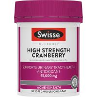 ราคา Swisse Ultiboost High Strength Cranberry 25000 MG 90 Capsules ONE A DAY (10360298891)