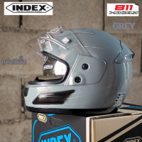 ราคา หมวกกันน็อคINDEX 811 แว่น2ชั้น (24883354812)