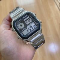 ราคา CASIO สายสแตนเลสสตีล ข้อมือผู้ชายรุ่น AE 1200WHD 1A กันน้ำได้ สินค้ารับประกัน1ปี (10997042572)