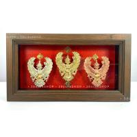 ราคา พญาครุฑมหาเสริมบารมี ครุฑเงิน ครุฑทอง ครุฑนาค 3องค์ ในกรอบไม้สัก ของขวัญให้ผู้ใหญ่ ขึ้นขั้น เลื่อนตำแหน่ง ของแสดงความยินดี (7812660076)