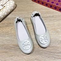 ราคา nmพร้อมส่ง Tory Burch ใหม่ รองเท้าส้นแบน หัวกลม พื้นนิ่ม สําหรับผู้หญิง723 (22497530261)