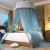 ราคา มุ้งกันยุงทรงกลมแบบติดเพดาน รุ่นใหม่ ปี 2022 ติดตั้งฟรี สำหรับห้องนอน แบบแขวน แบบตั้งพื้น ทรงเต็นท์ ม่านเตียง สไตล์เจ้าหญิง (24589203869)