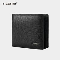 ราคา Tigernu 8002 8003 100 ของแท้กระเป๋าหนังฃชาย Designer กระเป๋าสตางค์ชายกระเป๋าสตางค์สำหรับชายกระเป๋าเงินขนาดเล็กคุณภาพสูงหรูหรากระเป๋าสตางค์ชาย (9162926048)