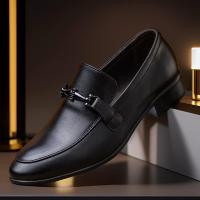 ราคา รองเท้าหนังหัวแหลมสีดำพื้นนิ่มระบายอากาศสำหรับผู้ชายรองเท้าหนังสีขาวลำลองแฟชั่นสไตล์เกาหลีรองเท้าสีขาวรองเท้าสีขาว (22755502451)