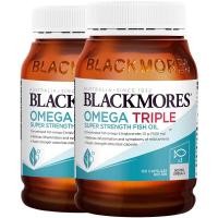 ราคา Blackmores Omega Triple Concentrated Fish Oil 150 Capsules น้ำมันปลา 1500 mg สุขภาพสมอง หัวใจ (24699101965)