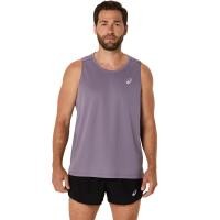 ราคา ASICS ASICS SILVER SINGLET MEN RUNNING ผู้ชาย เสื้อกล้าม ของแท้ LAVENDER GREY (24113632371)