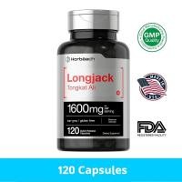 ราคา Longjack Tongkat Ali 1600 mg 120 Capsules Horbaach (21307817312)