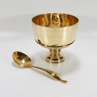 ราคา ขันพาน 5 นิ้ว ทัพพี ทองเหลืองหล่อหนา (16202216315)