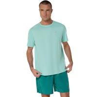 ราคา ASICS ASICS SILVER SS TOP MEN RUNNING ผู้ชาย เสื้อคอกลม ของแท้ OASIS GREEN (24113712088)