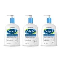 ราคา ซื้อ 1 แถม 1 Cetaphil เซตาฟิล Gentle Skin Cleanser โฟมล้างหน้า เจลล้างหน้า สบู่ล้างหน้า เจลทำความสะอาดผิวหน้าและผิวกาย 500ml สำหรับผิวบอบบาง แพ้ง่าย และทุกสภาพผิว คลีนเซอร์สูตรใหม่ ทำความสะอาด (247048