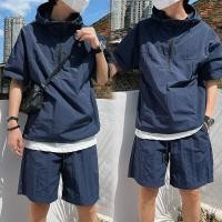 ราคา O8JAP Golf Wear Men 2 piece set Summer Horse Golf Wear Men Golf Suit Golf T shirt Golf Shorts Suit Hooded Men Golf Wear (24748988096)