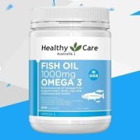 ราคา น้ำมันปลาไร้กลิ่นคาว Healthy Care Fish Oil 1000mg Omega 3 400 capsules (24937888531)