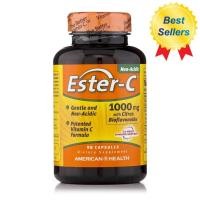 ราคา พร้อมส่ง ของแท้ American Health Ester C With Citrus Bioflavonoids 1000 mg x กระปุก (24819235197)
