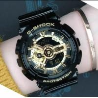 ราคา COM Shop CASIOนาฬิกาผู้ชาย GOLD SERIES รุ่น GA 110GB 1ADR ประกัน (24417979014)