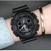 ราคา MC199 Casio G Shock นาฬิกาข้อมือผู้ชาย สายเรซิน รุ่น GA 100B 1A สีดำ (24417436052)