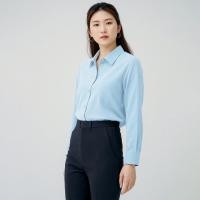 ราคา haas เสื้อผู้หญิง ทรงเชิ้ตแขนยาว สีพื้น HBSU5546 (24735306944)