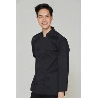ราคา dapp Uniform เสื้อเชฟ เสื้อกุ๊ก แขนยาว รุ่น Sam สีดำ TJKB1912DPS (23868408068)