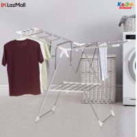 ราคา ราวตากผ้า ราวแขวนเสื้อผ้า YLT 0501B พร้อมส่ง ราวตากผ้าพับได้ ราวตากผ้าสแตนเลส ราวตากผ้าคอนโด ที่แขวนเสื้อ ราวตากผ้า (18819299924)