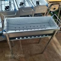 ราคา เตาย่าง บาบิคิว เตาย่างลูกชิ้น เตาย่างใส่กรอก เหลี่ยมขาต่อสูงได้ กว้าง 10 ยาว 25 สูง 29 นิ้ว (6555338892)