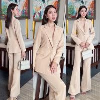 ราคา CHARISSA สูทสีครีม กางเกงขาม้า 80020 (24129150759)