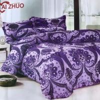 ราคา ชุดผ้าปูที่นอน Ai ZHuo ผ้าหนานุ่ม มีครบเซ็ต6ชิ้นพร้อมผ้านวมมี3ขนาด 653 5ฟุต (21080768424)