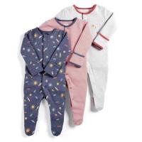 ราคา Mamas Papas ชุดเด็ก ชุดนอนคลุมเท้า เซ็ท 3 ตัว BOY สินค้าพร้อมส่ง (24517398050)