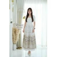 ราคา MipzLadies กระโปรงผ้าไทยแบบยาว กระโปรง8ชิ้น (24941971041)