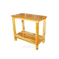 ราคา ชั้นวางตู้ปลา เคลือบเงา 65x35x60 ซม วางตู้ปลา 24 นิ้ว (23763085232)