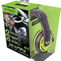 ราคา ANITECH หูฟังแบบครอบหู รุ่น AK73 สีเขียว (303797802)